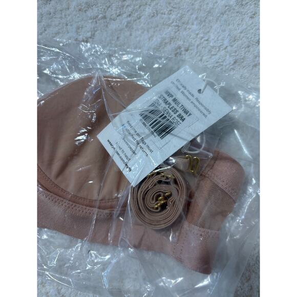 NWT Pepper MVP Multiway Strapless Underwire Bra Sienna Rose Women's 32AA - Picture 6 of 6
